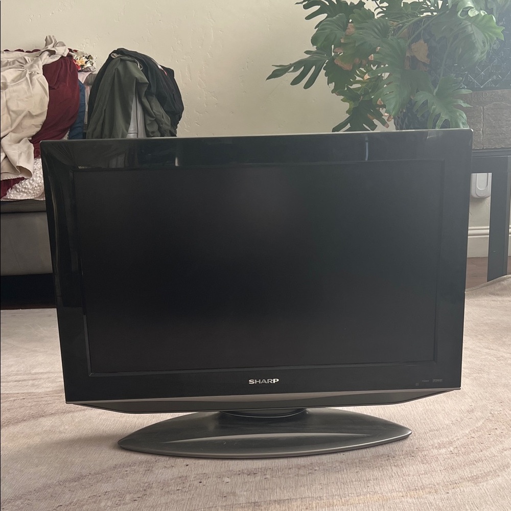 Sharp Black Television
